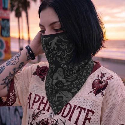 Cryptid Bigfoot Mesh Neck Gaiter