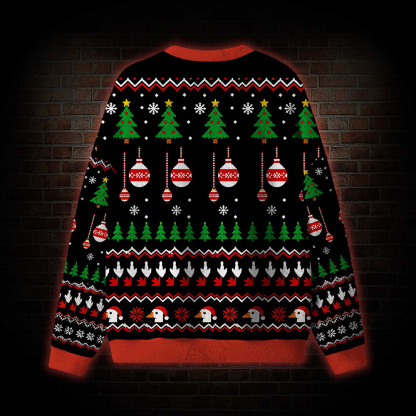 Festive Goose on the Loose Ugly Sweatshirts