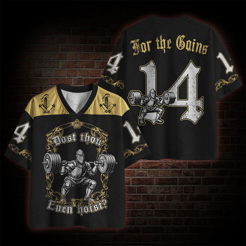 For the Gains Mesh Jersey