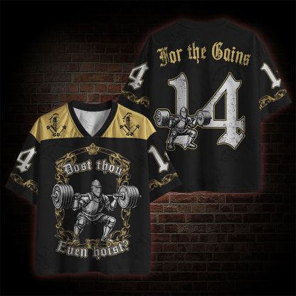 For the Gains Mesh Jersey