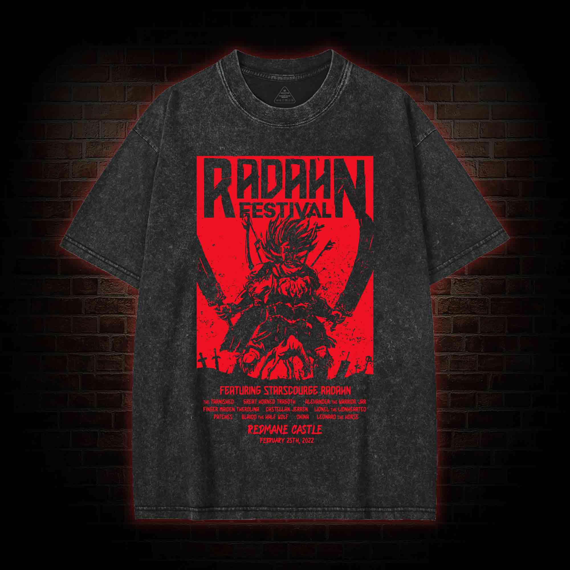 Battle Festival Washed T-shirt