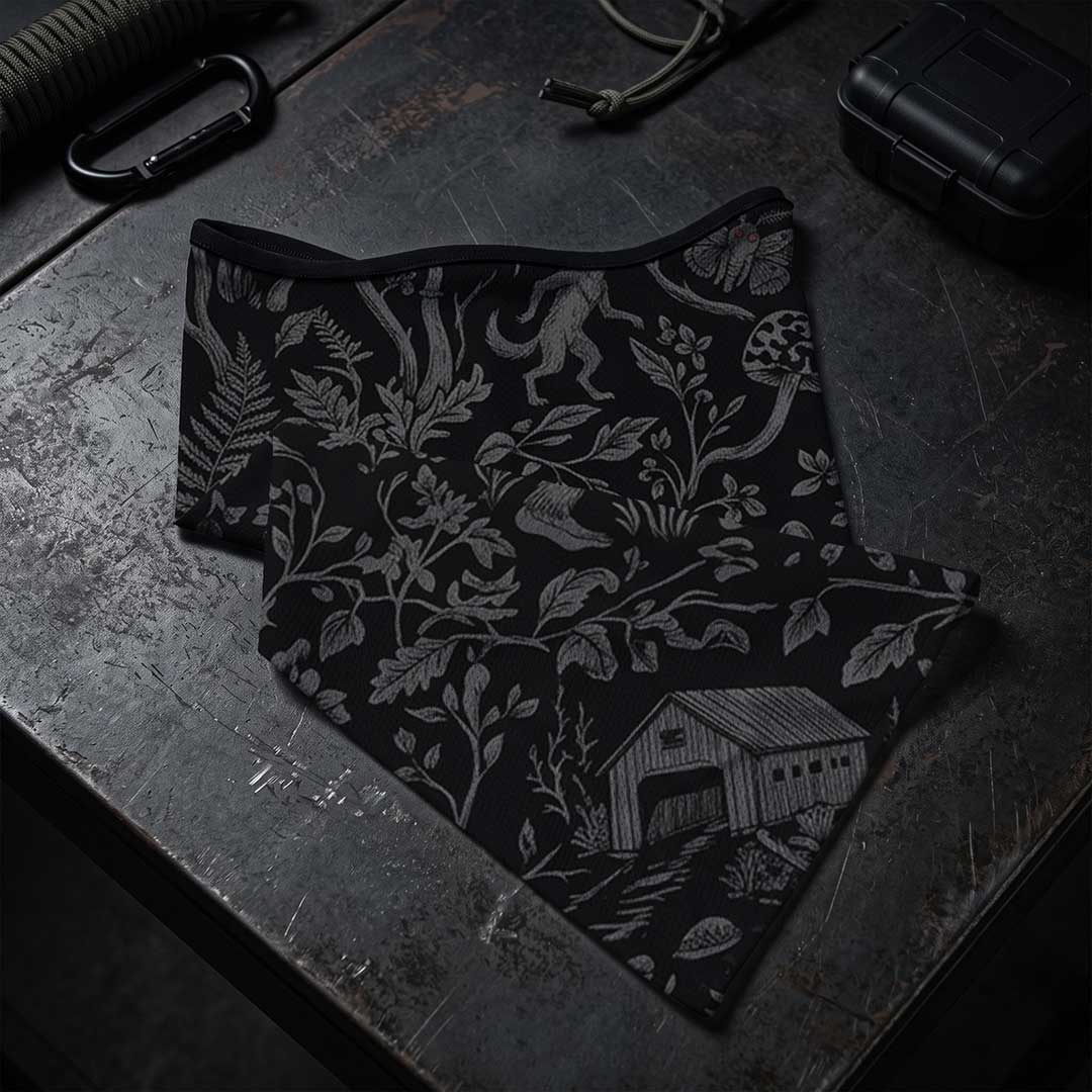 Cryptid Bigfoot Mesh Neck Gaiter