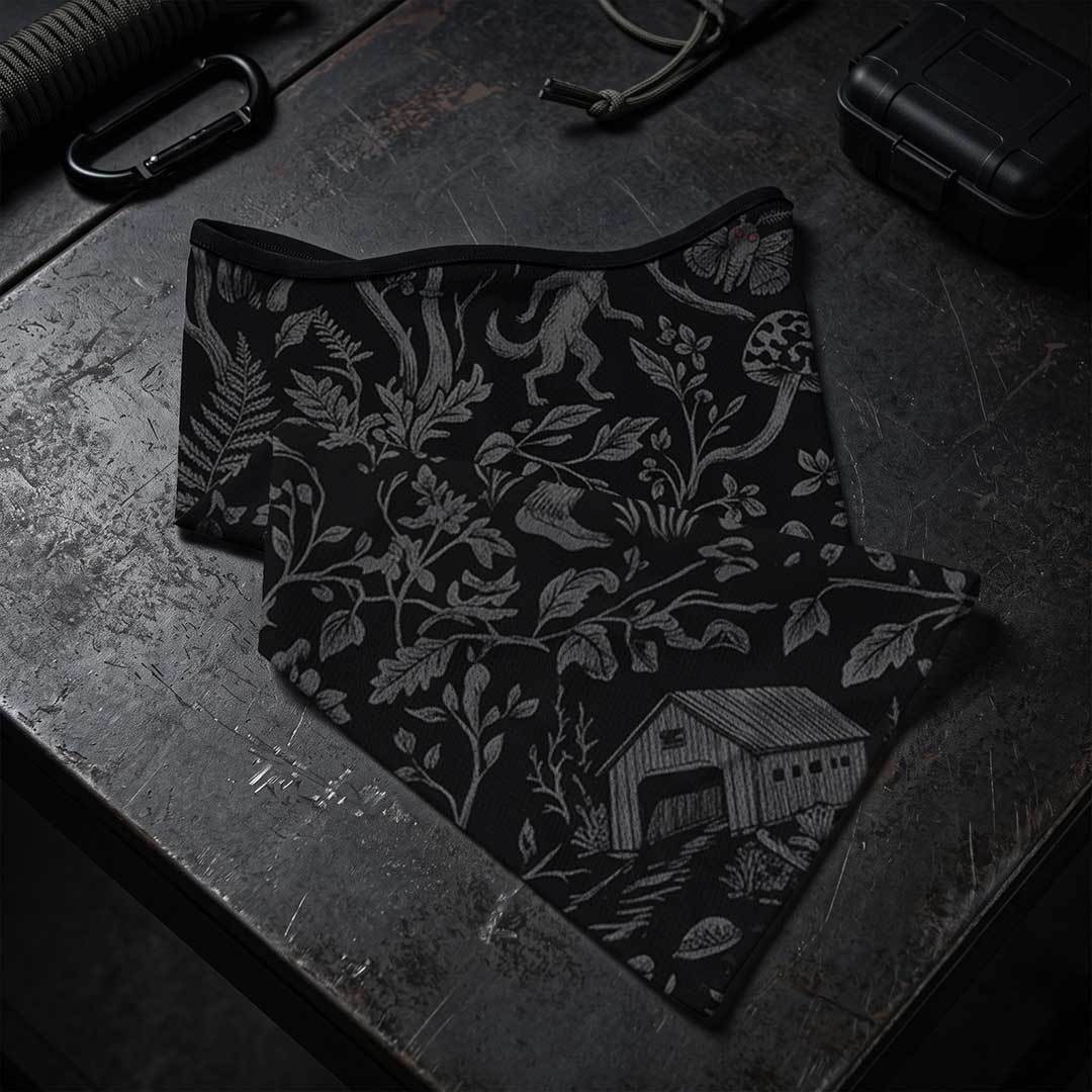 Cryptid Bigfoot Mesh Neck Gaiter