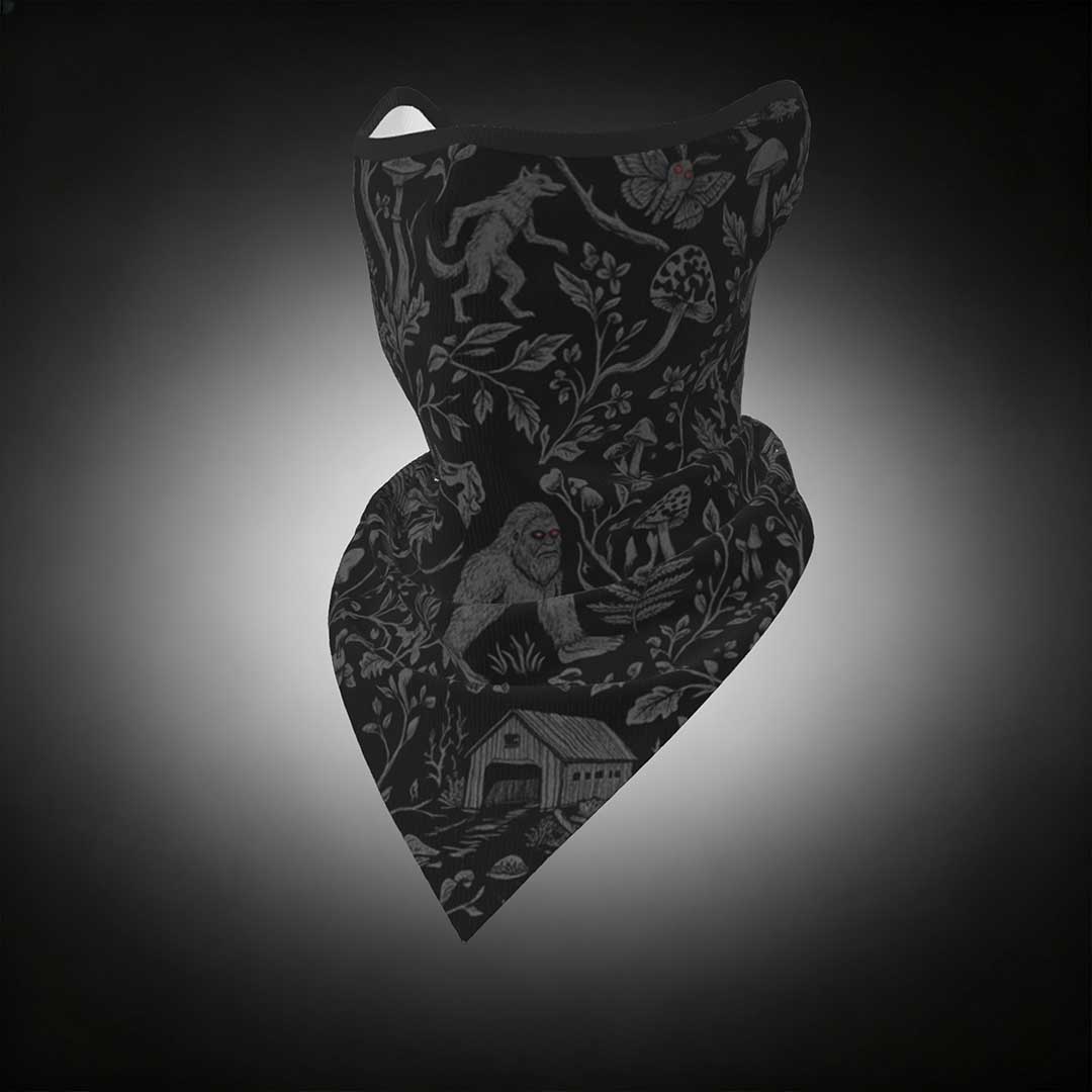 Cryptid Bigfoot Mesh Neck Gaiter
