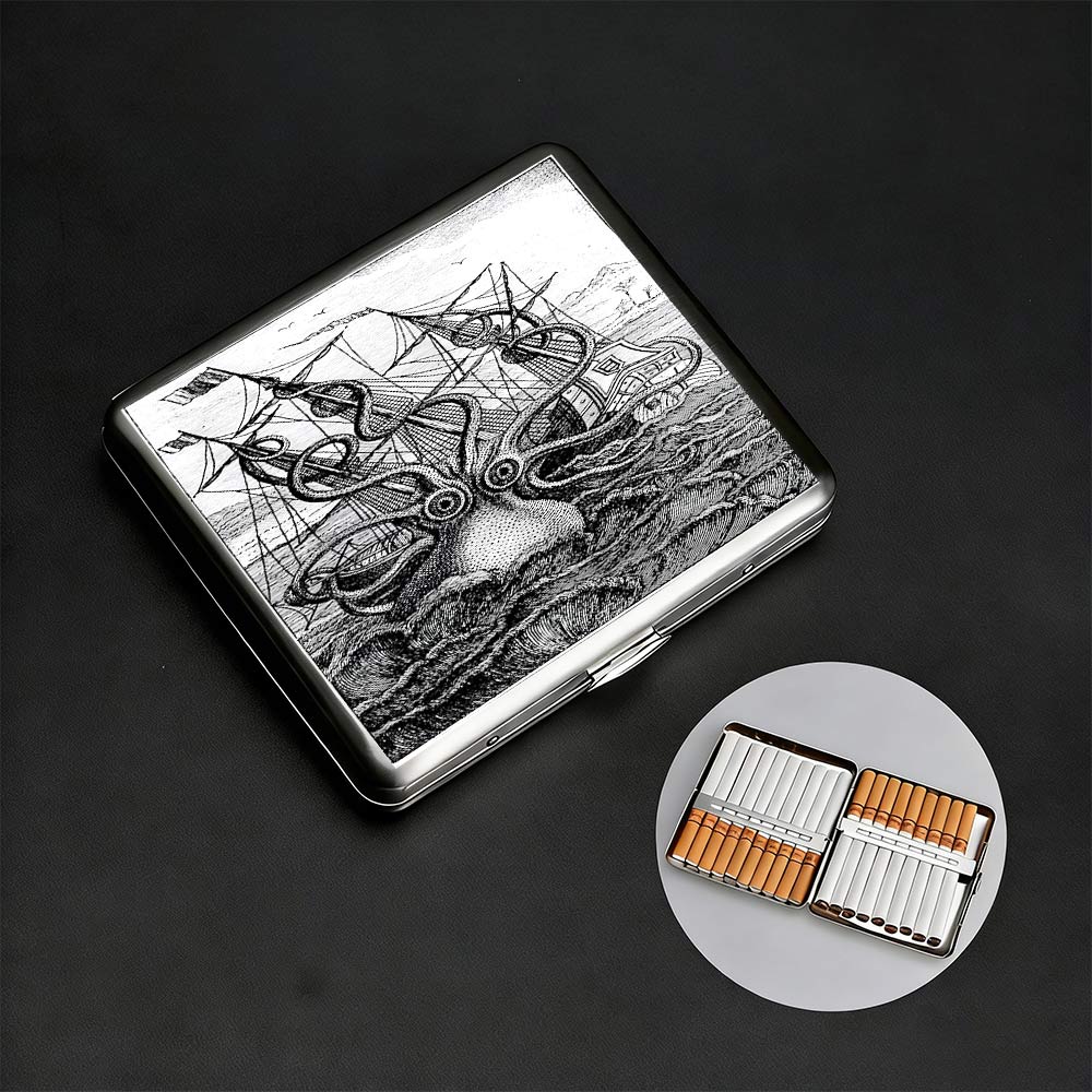 Giant Octopus Compressed Cigarette Box