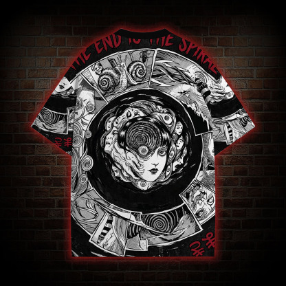 The End is Spiral Graphic T-shirt
