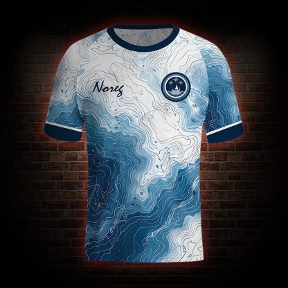 Personalized Norway Coastline Football Jersey