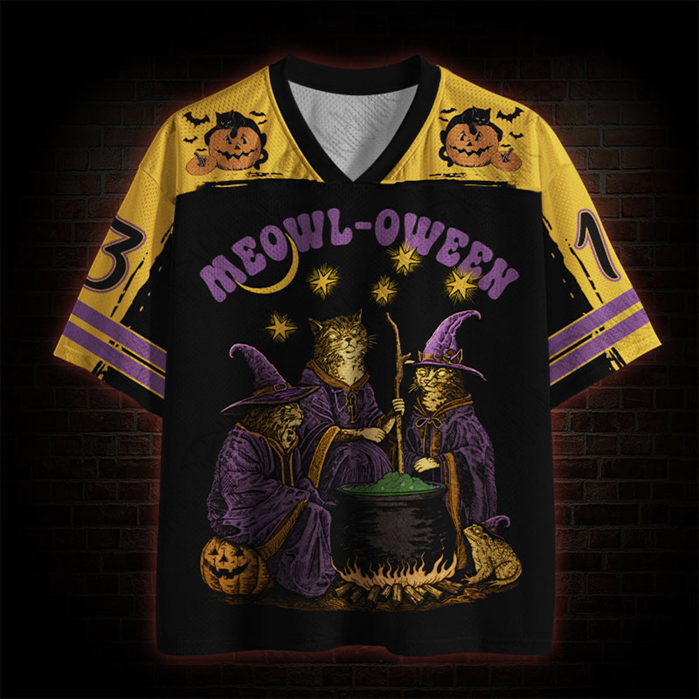 Meowl-oween Mesh Jersey