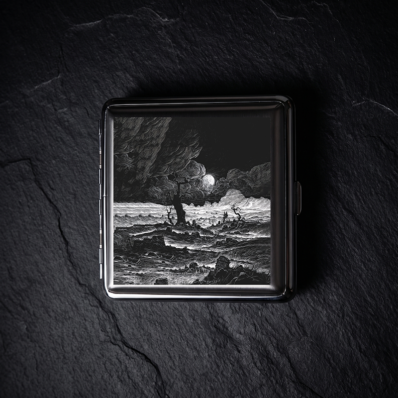 The Desolate Graveyard Compressed Cigarette Box