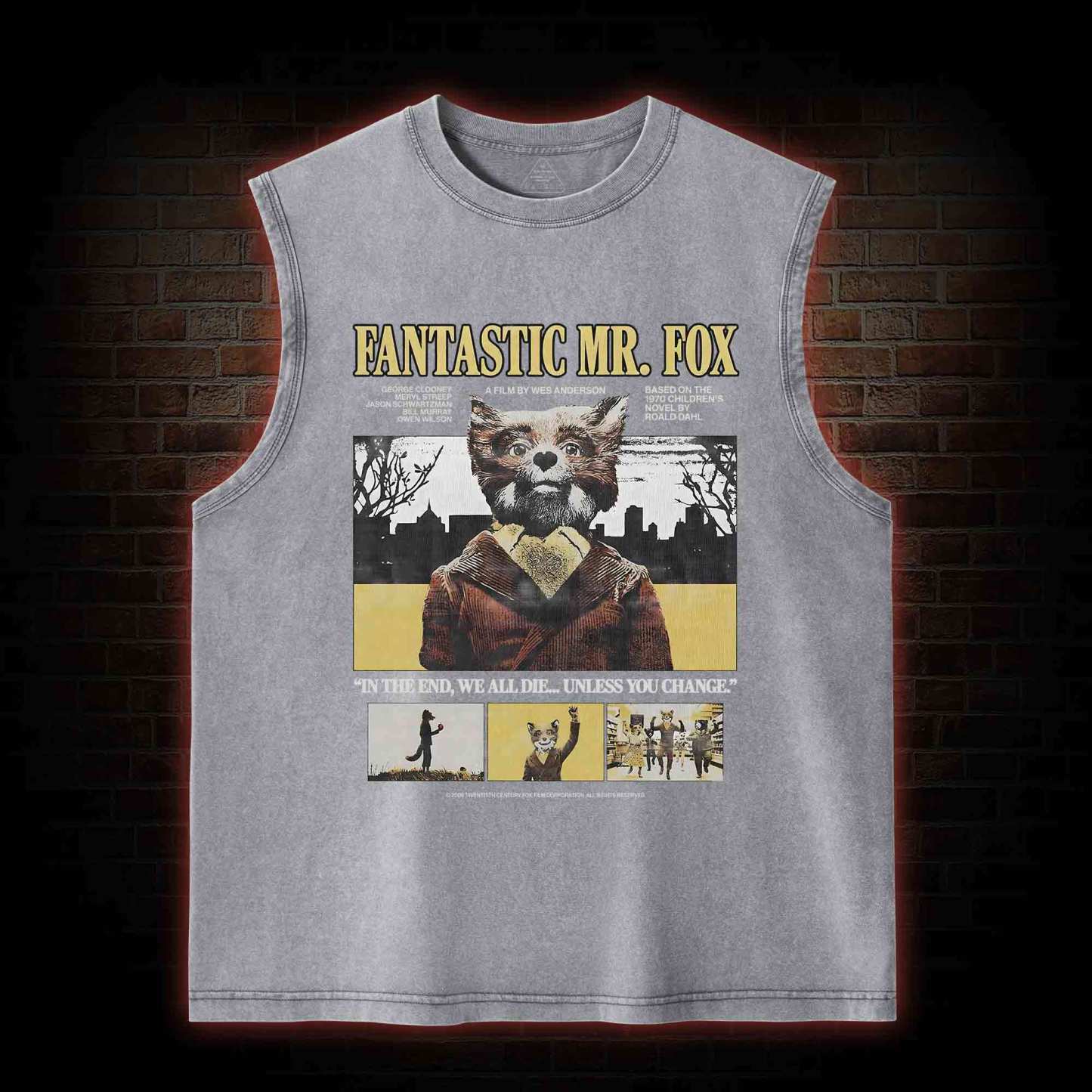 I'm a Wild Animal T-shirt Washed Tank Top