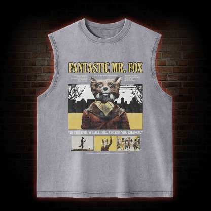 I'm a Wild Animal T-shirt Washed Tank Top