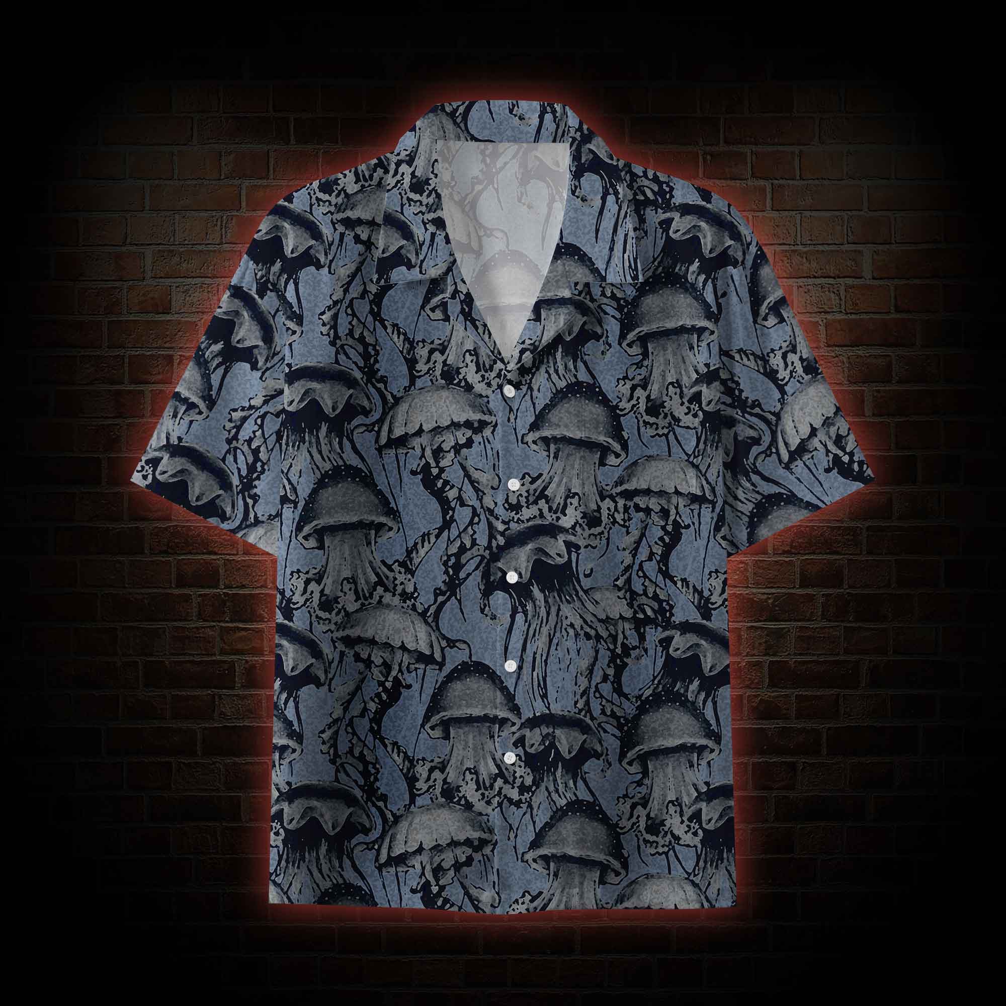 Deep Sea Jellyfish Button-up Shirt