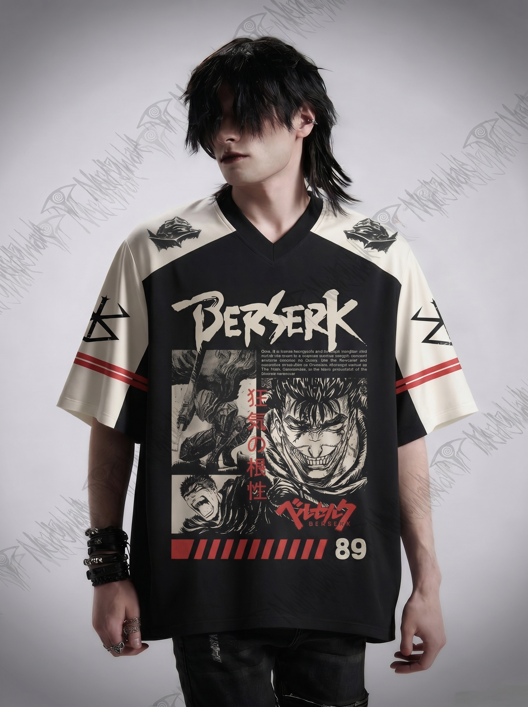 Vintage Struggle Contend Wriggle Oversized Jersey