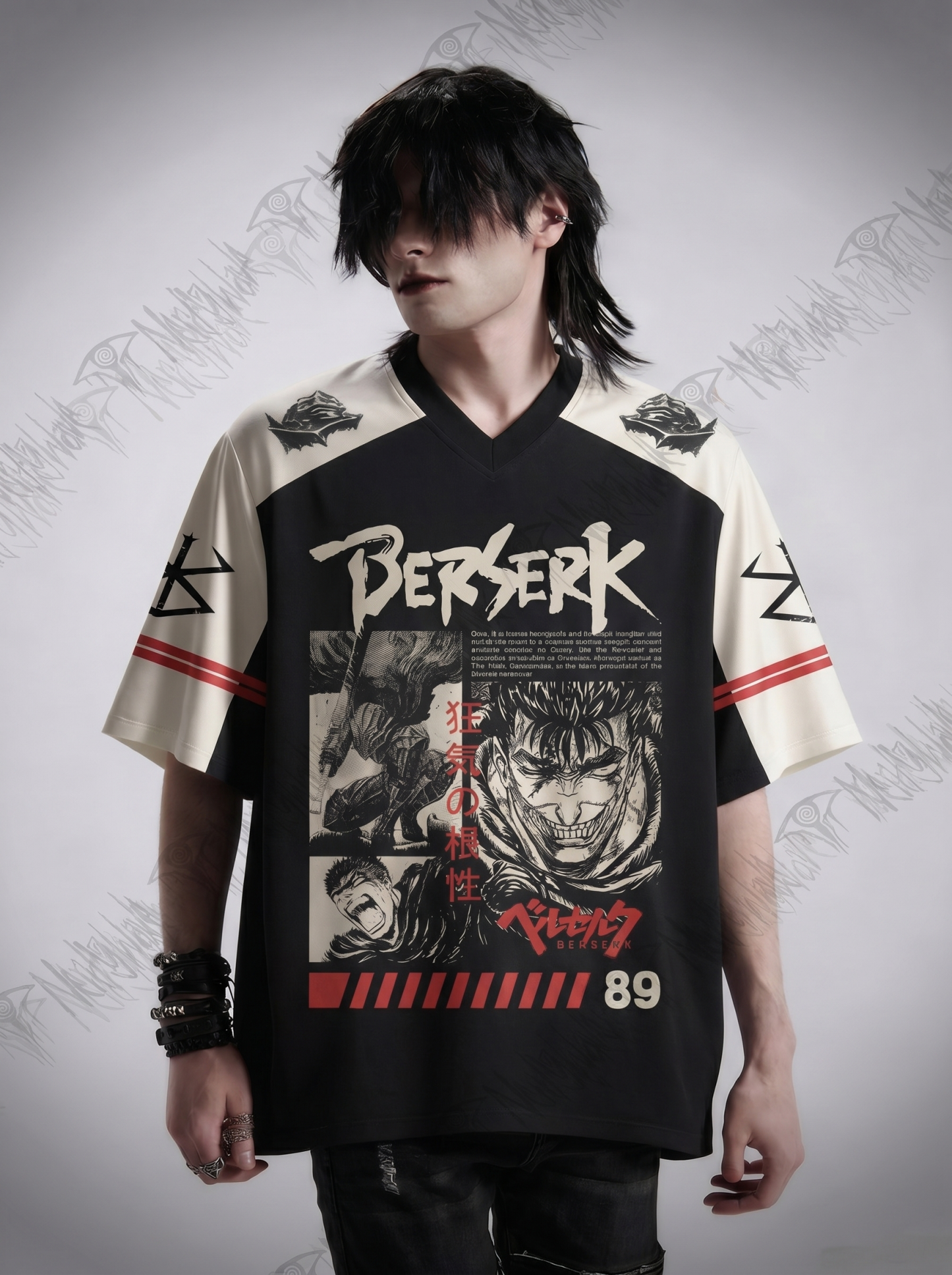Vintage Struggle Contend Wriggle Oversized Jersey