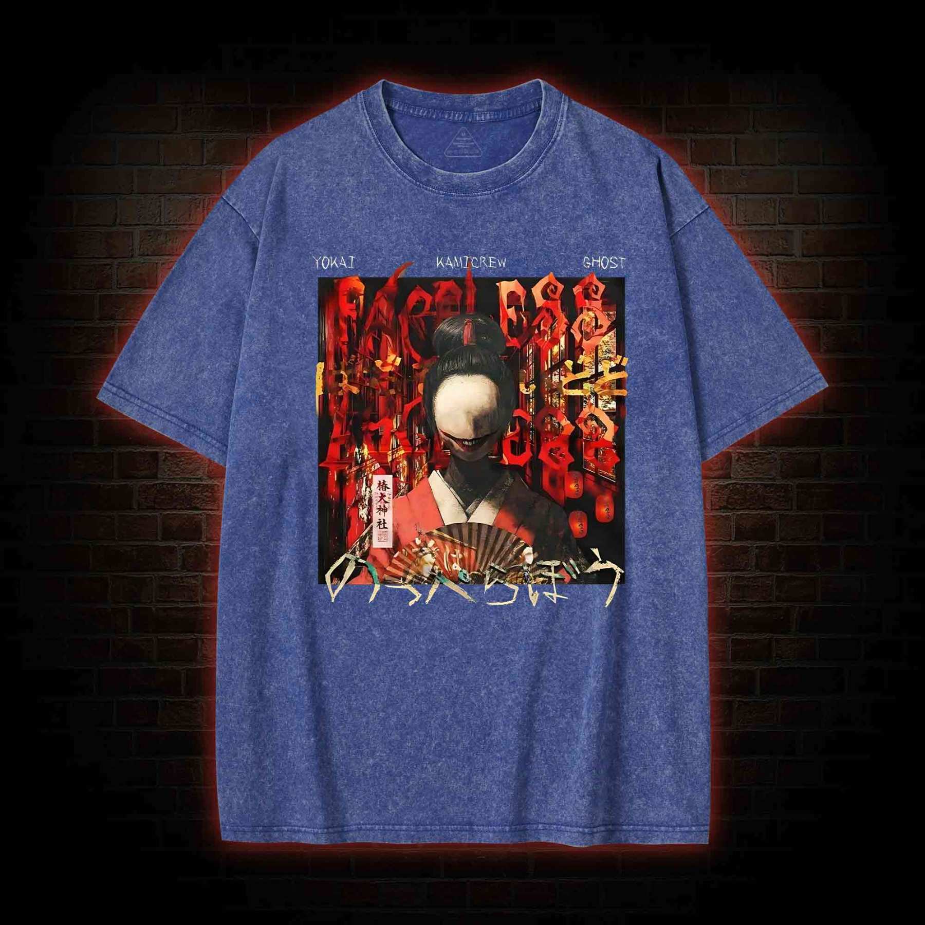 Faceless Ghost Washed T-shirt