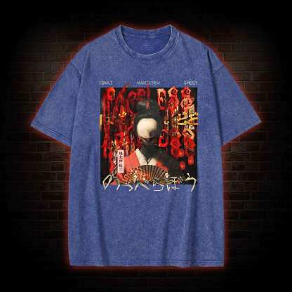 Faceless Ghost Washed T-shirt