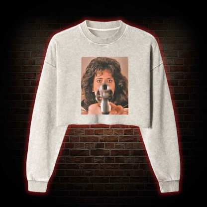 What's this Washed Cropped Sweatshirts