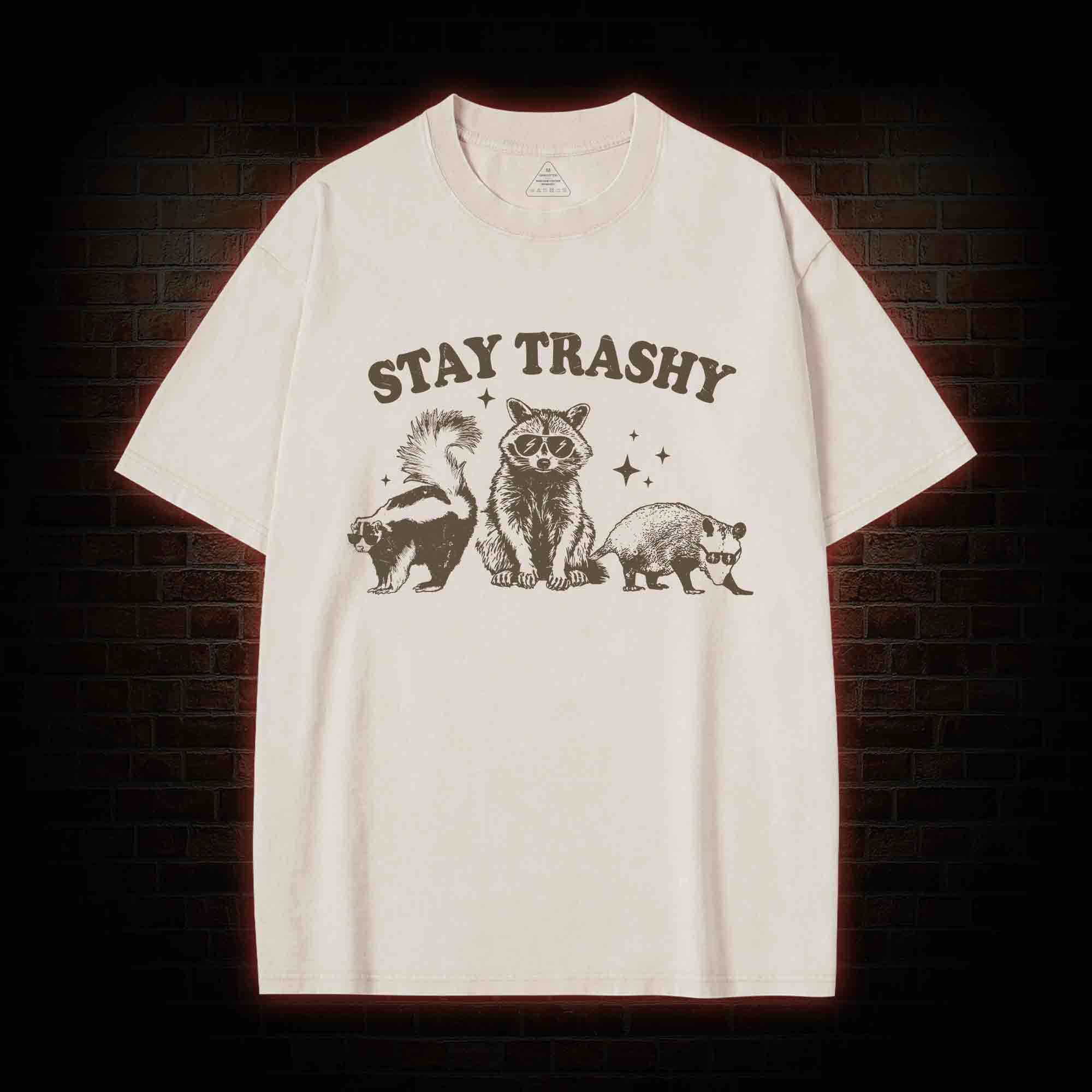Stay Trashy Washed T-shirt