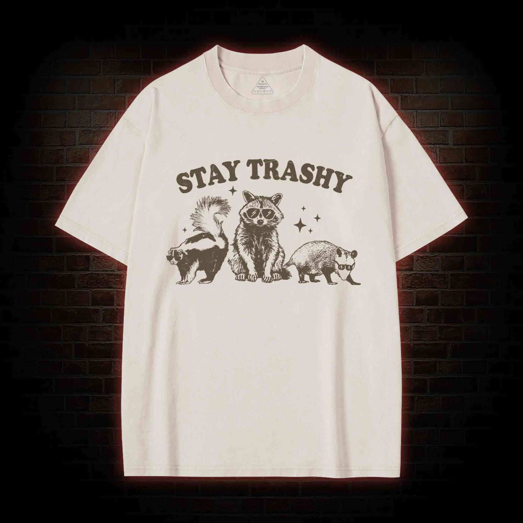 Stay Trashy Washed T-shirt