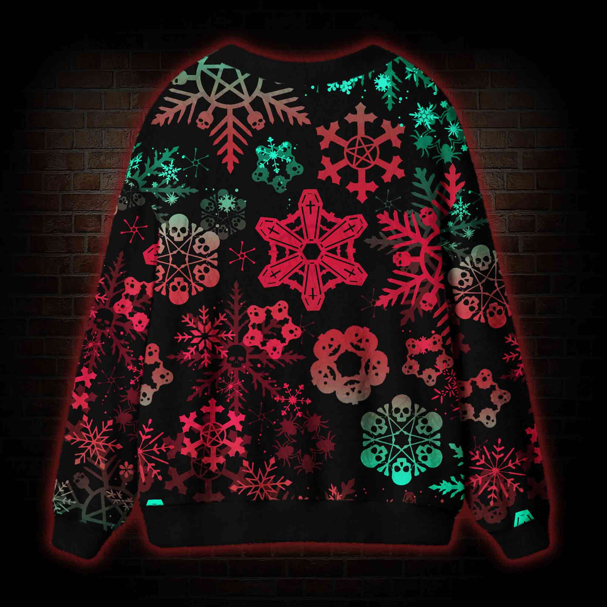 Creepmas Nightmare Cardigan Sweater