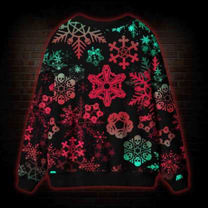 Creepmas Nightmare Cardigan Sweater