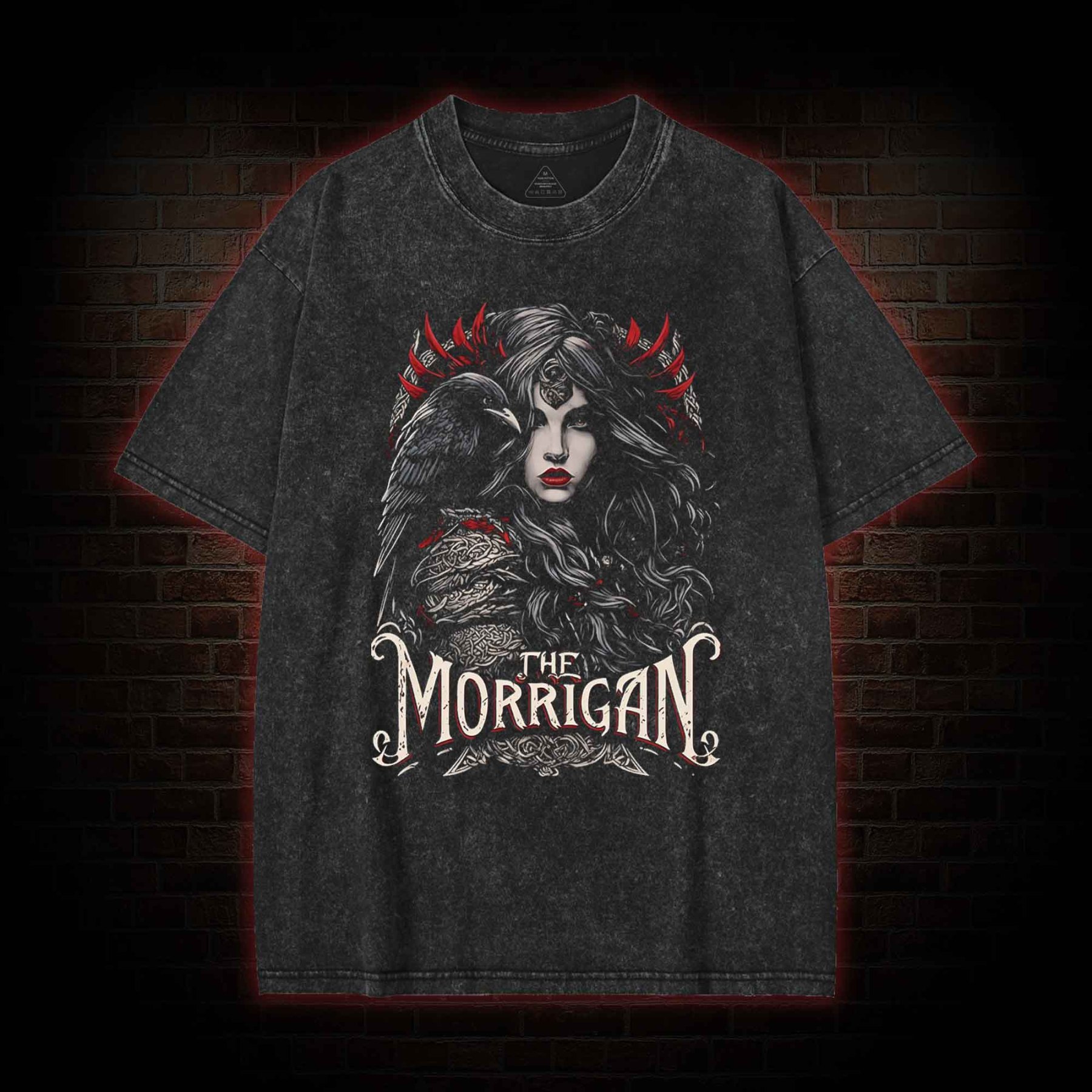 Life and Death were Both Under Her Wings Washed T-shirt