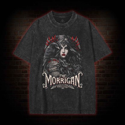 Life and Death were Both Under Her Wings Washed T-shirt