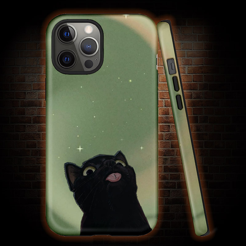 Doodle Cat Phone Case