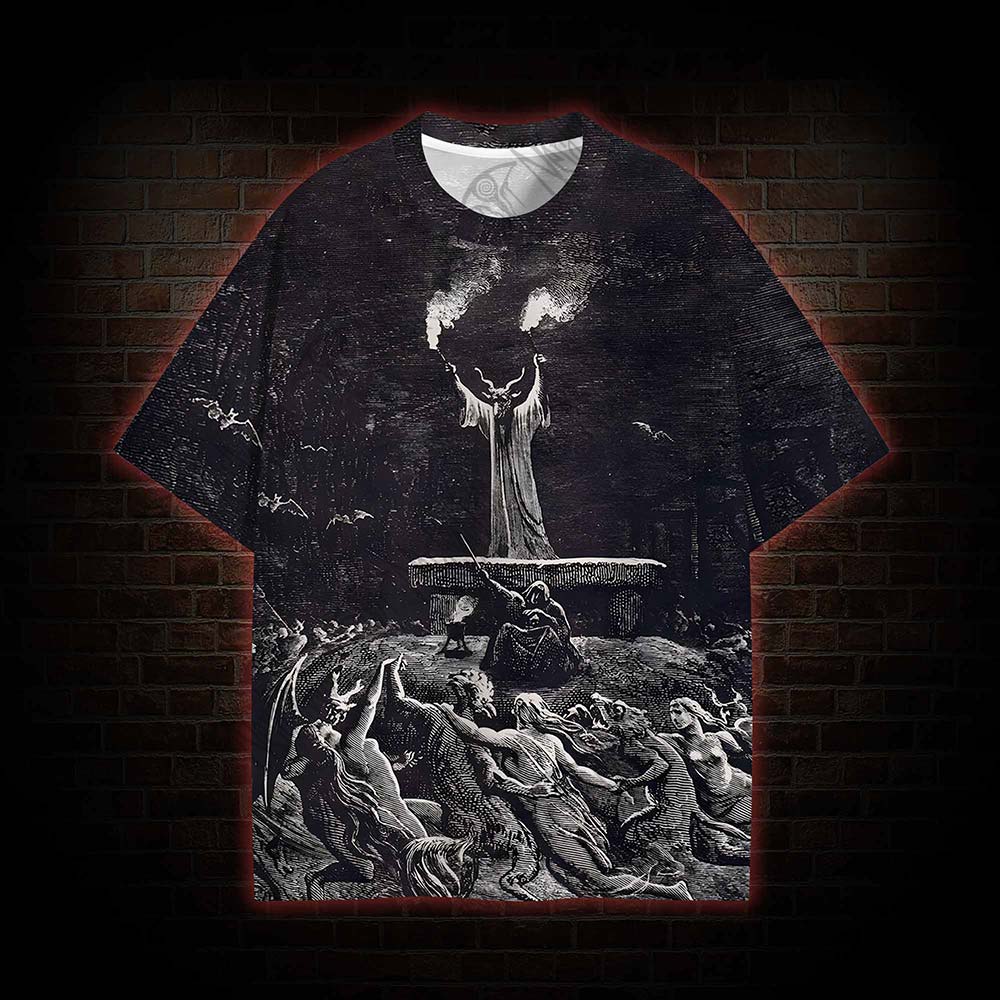Witches Sabbath All Over Print T-shirt