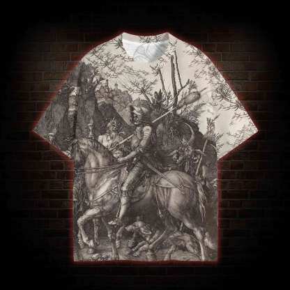 Medieval Knights All Over Print T-shirt