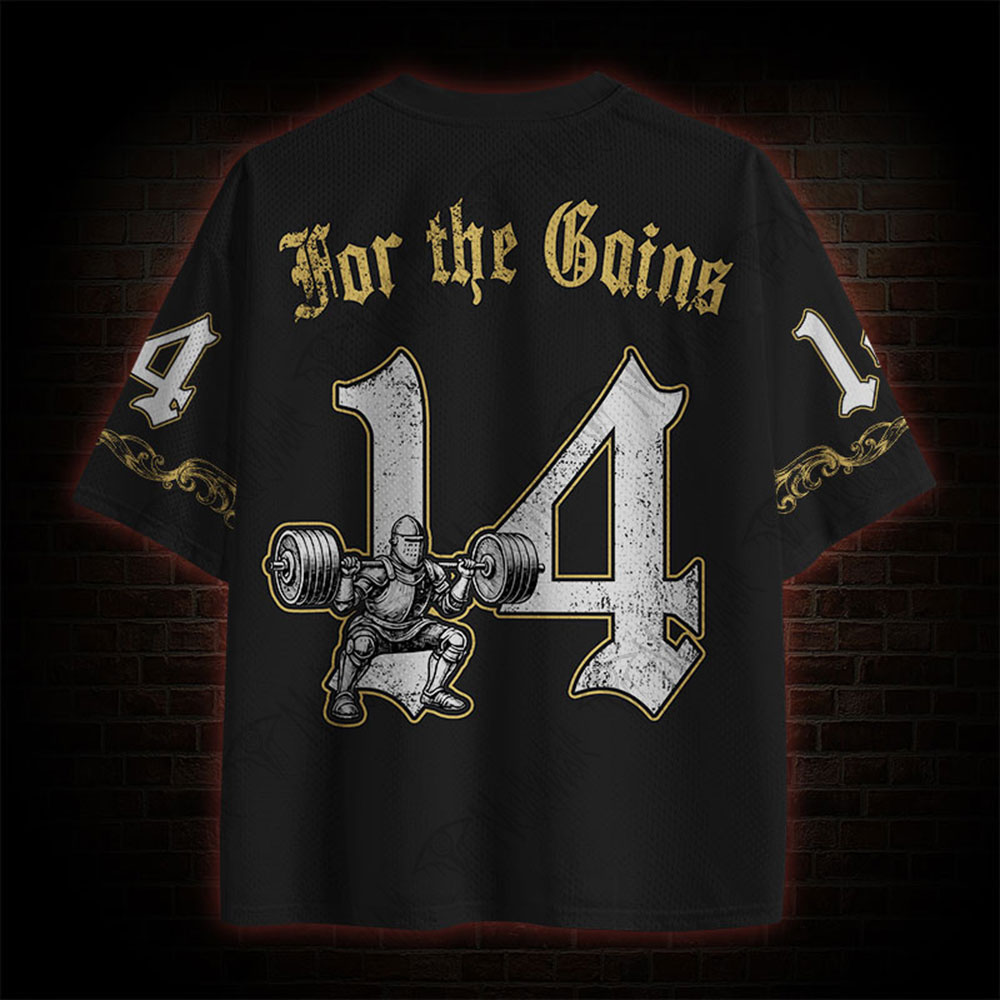 For the Gains Mesh Jersey