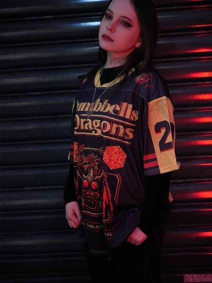 Dumbblells&Dragons Mesh Jersey