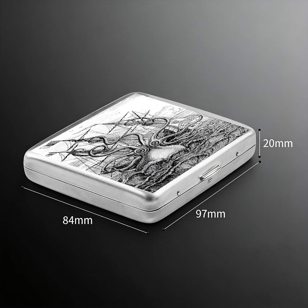 Giant Octopus Compressed Cigarette Box