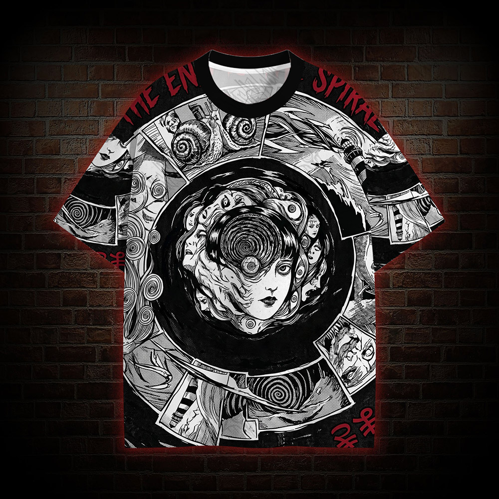 The End is Spiral Graphic T-shirt