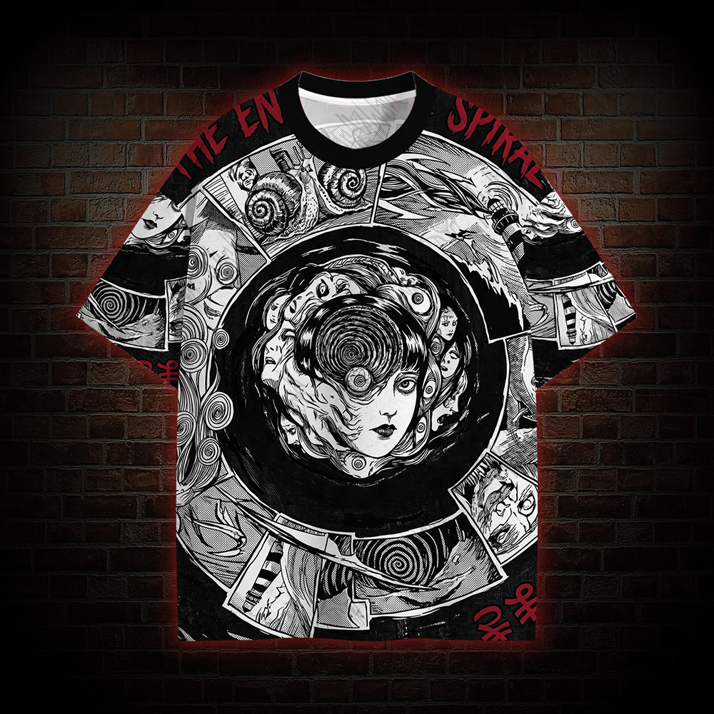 The End is Spiral Graphic T-shirt