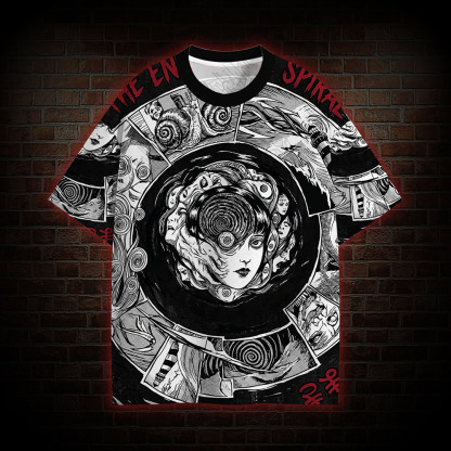 The End is Spiral Graphic T-shirt