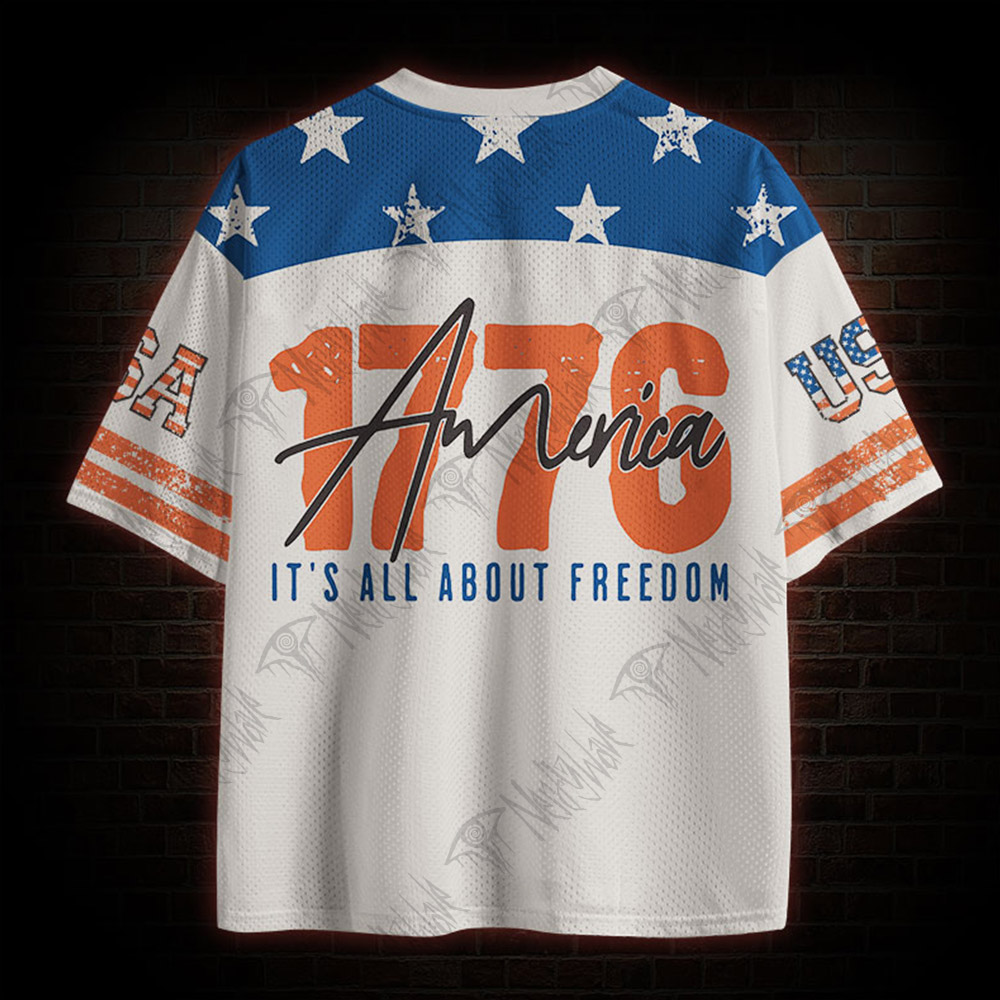 It's all about Freedom 4th Mesh Jersey