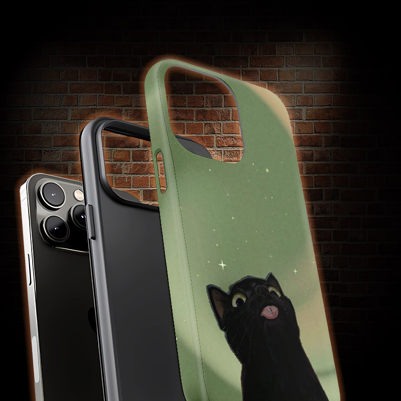 Doodle Cat Phone Case
