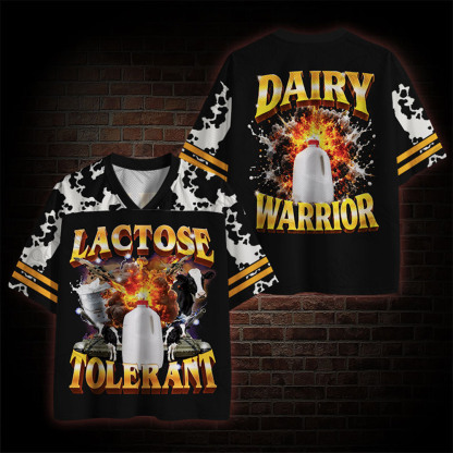 Lactose Tolerant Mesh Jersey