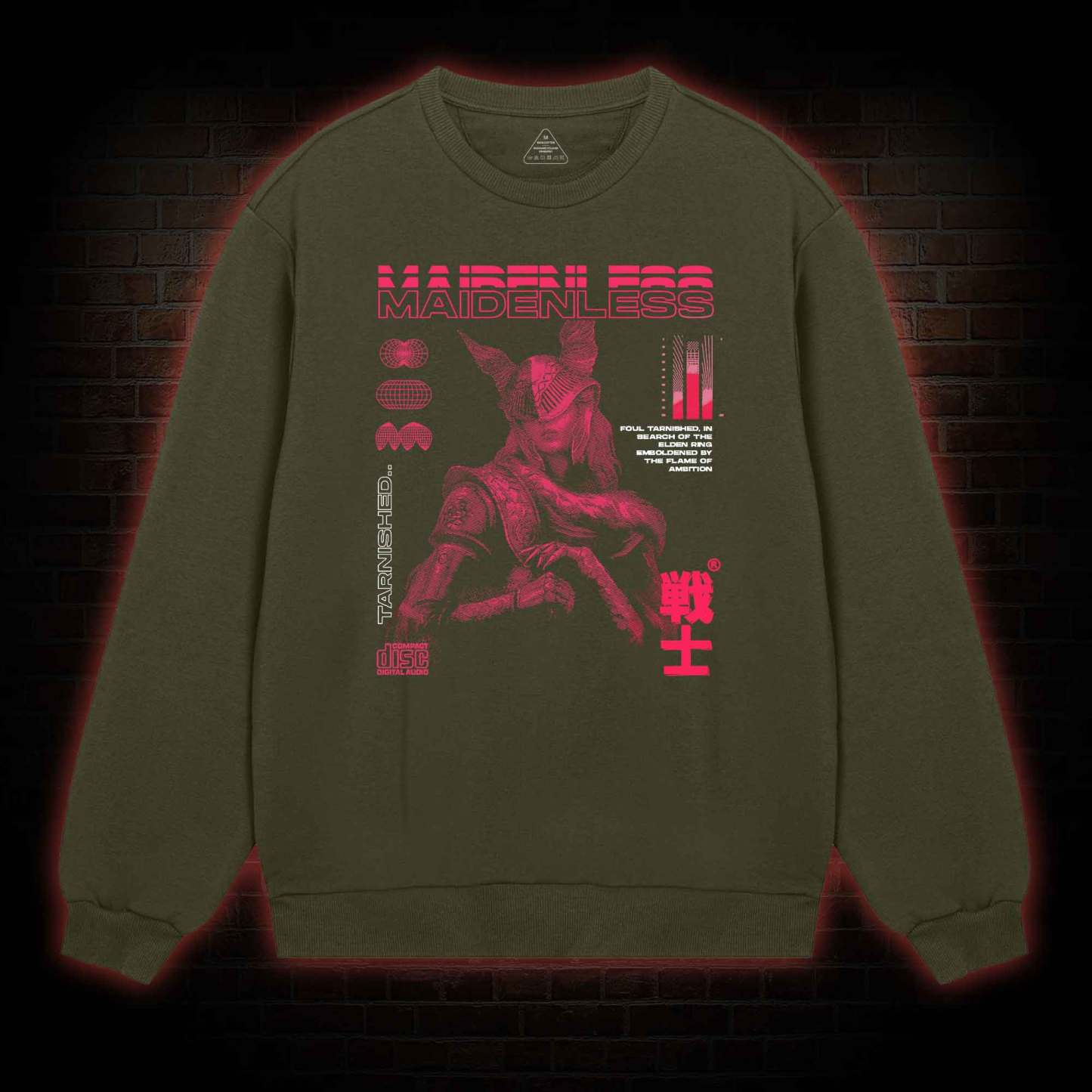 Maidenless Warrior Sweatshirt