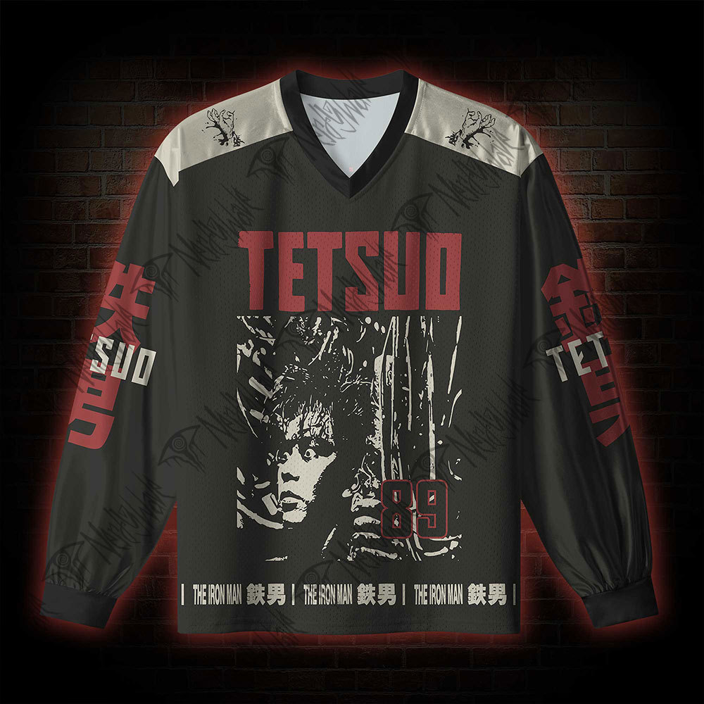 Turn This World to Rust V-Neck Long Sleeve Jersey