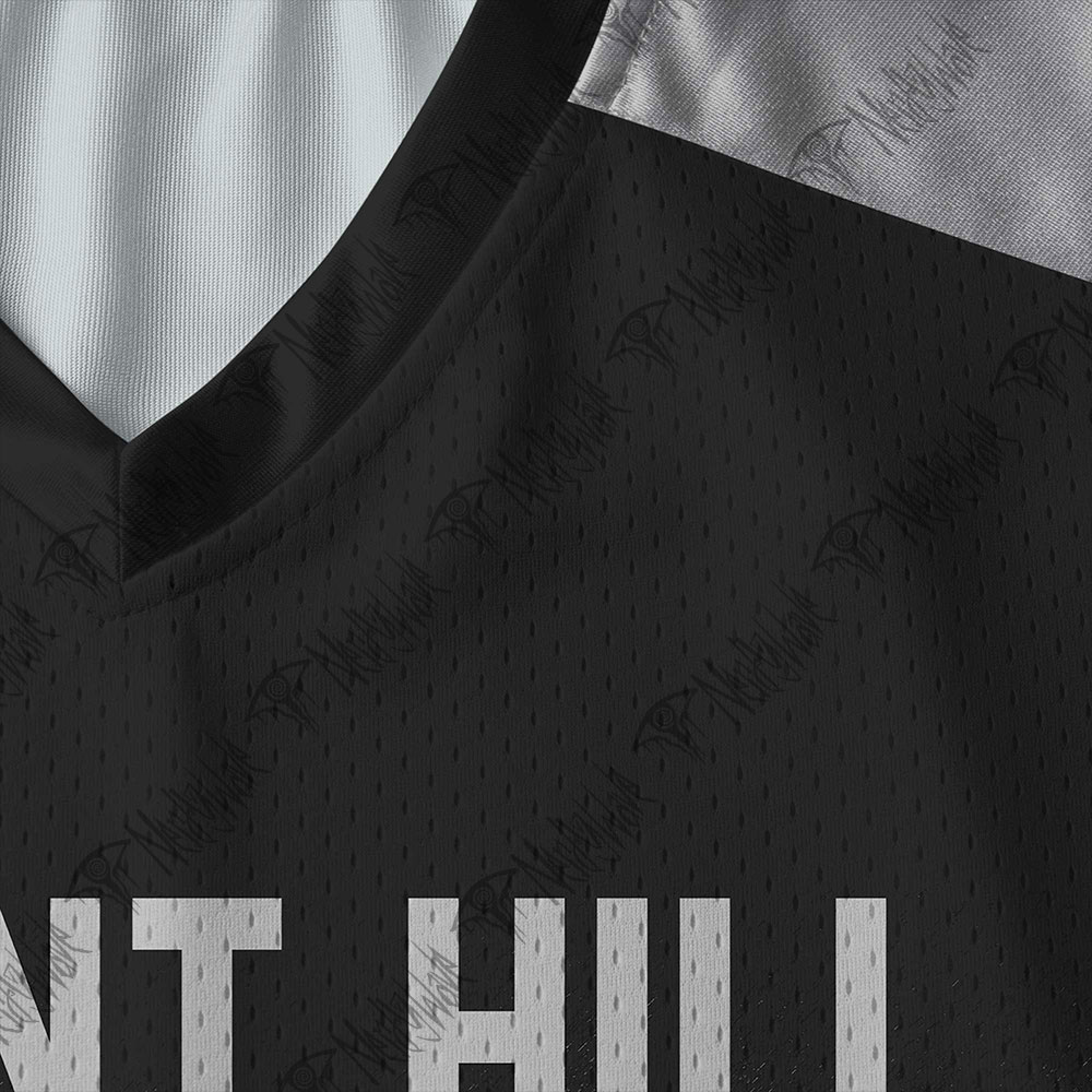 The Silent is Broken V-Neck Long Sleeve Jersey