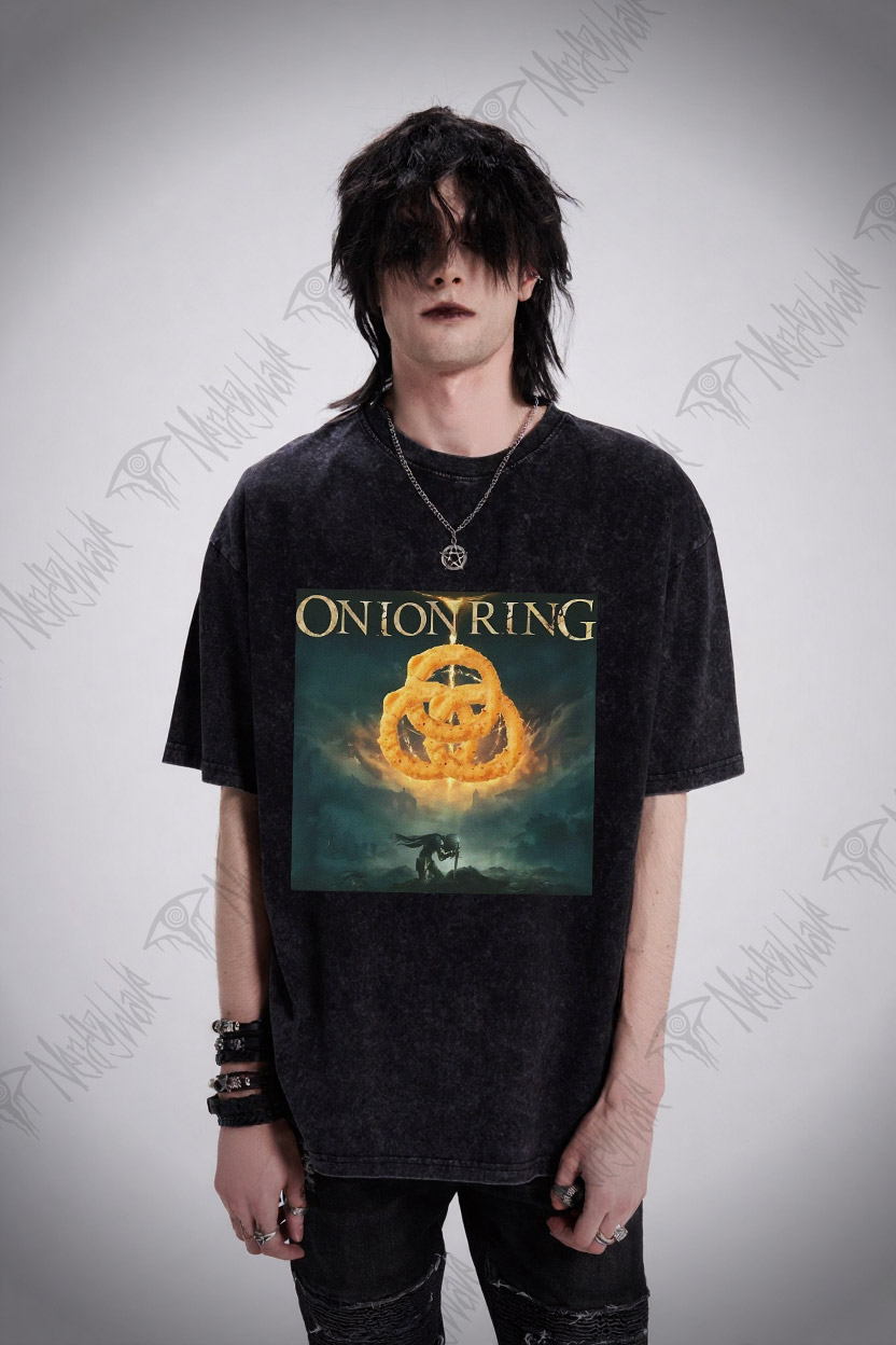 Onion Ring Washed T-shirt