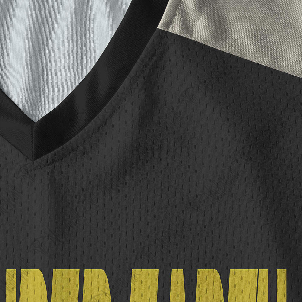 Democracy V-Neck Long Sleeve Jersey