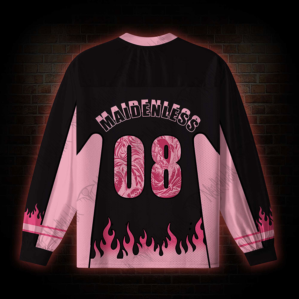 True Horror V-Neck Long Sleeve Jersey
