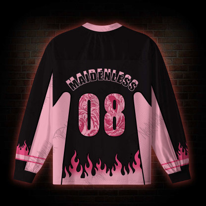 True Horror V-Neck Long Sleeve Jersey