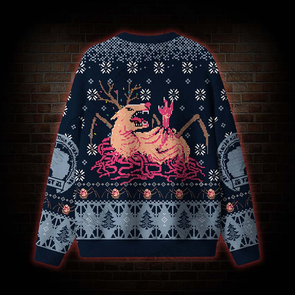 Man is The Warmest Place to Hide Ugly Sweatshirts