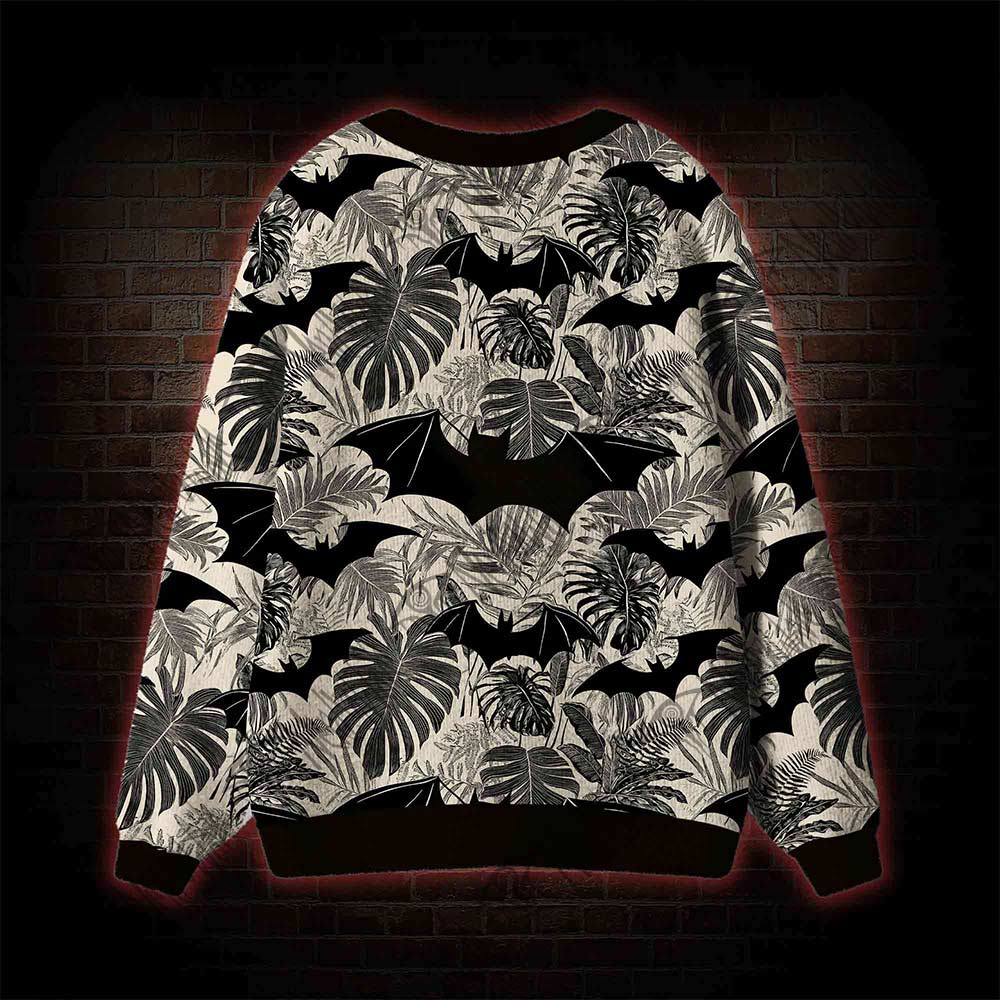 Bats in the Jungle Cardigan Sweater