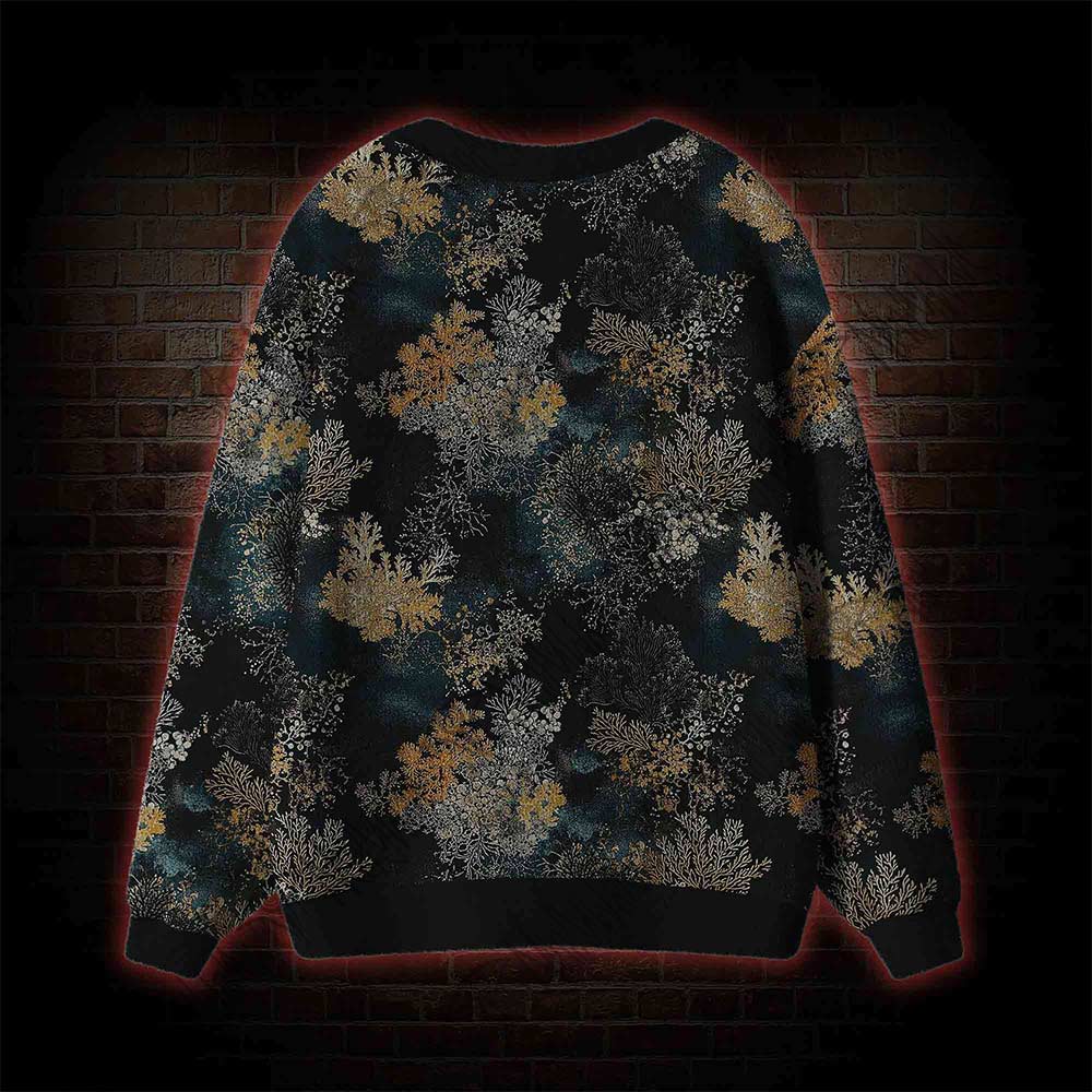 Overlooking the Dark Forest Cardigan Sweater
