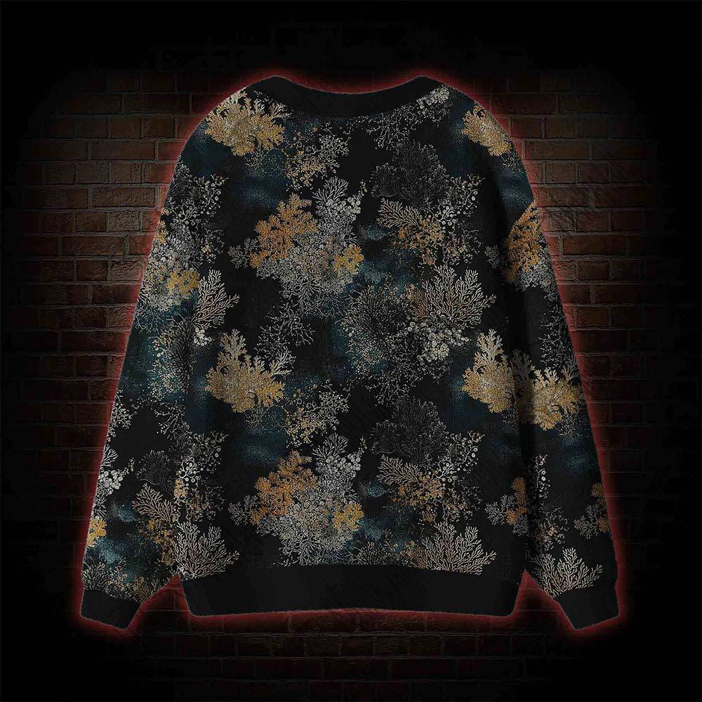 Overlooking the Dark Forest Cardigan Sweater